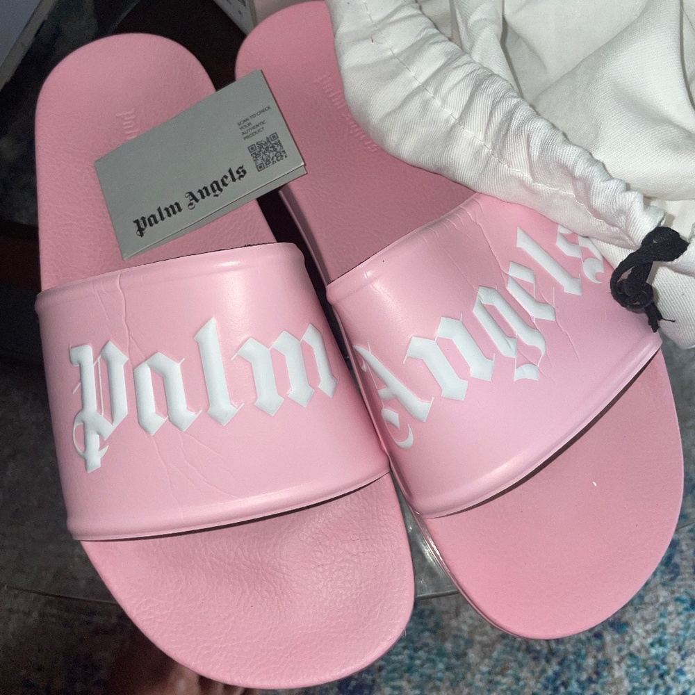 Palm Angels Pink Slides
